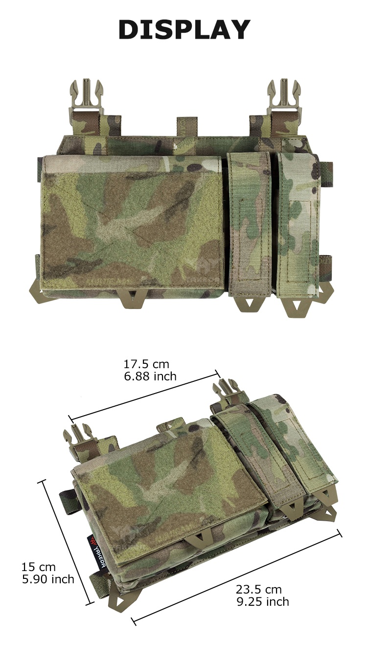 placards for plate carrier